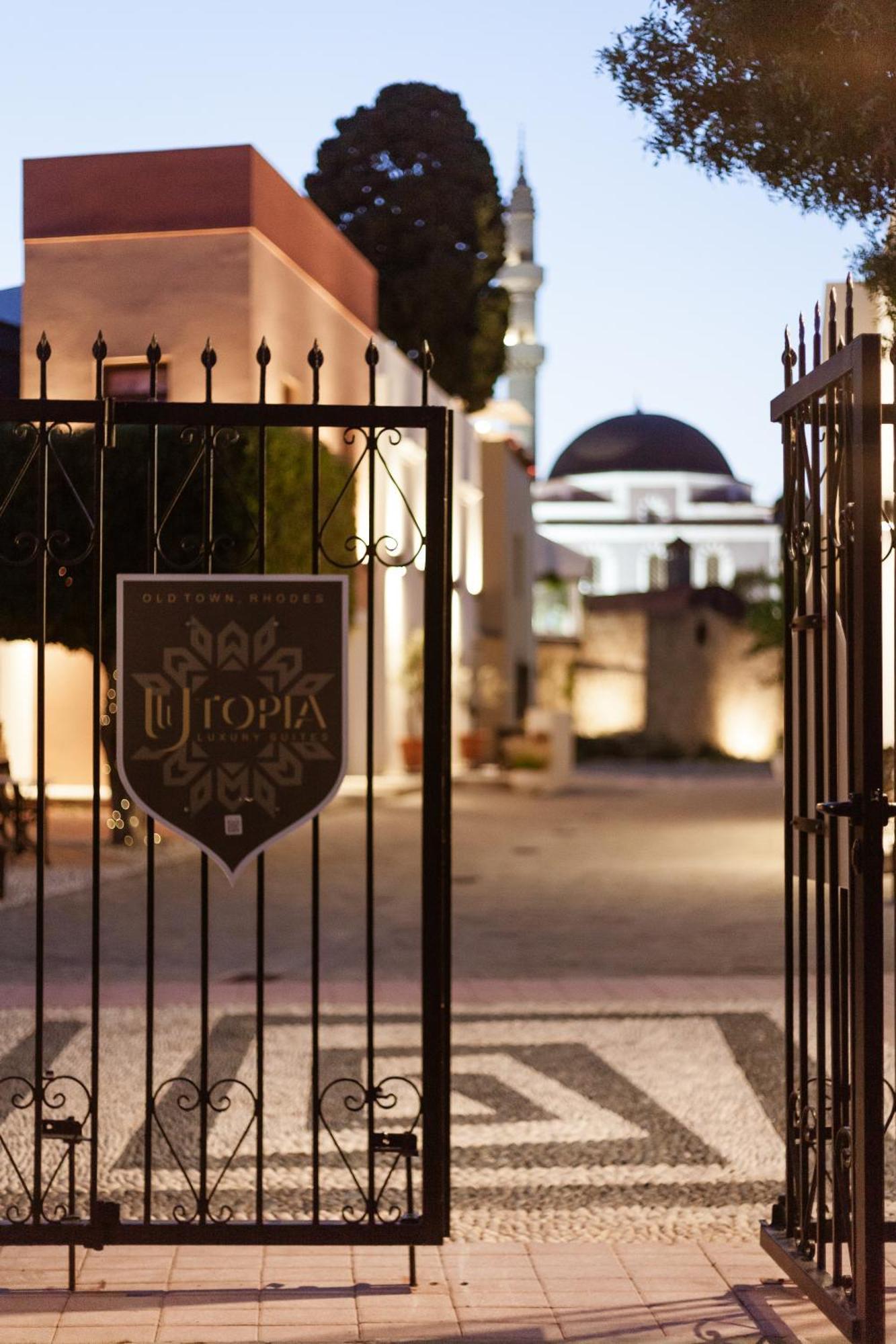 Utopia Luxury Suites - Old Town Rhodes City Exterior foto